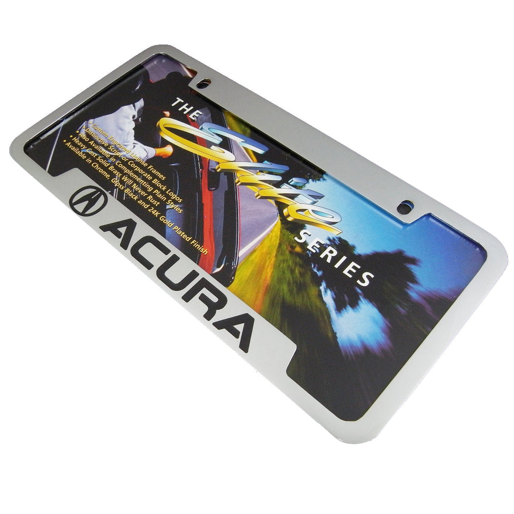 Acura License Plate Frame (Chrome)