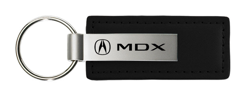 Acura MDX Leather Keychain (Black)