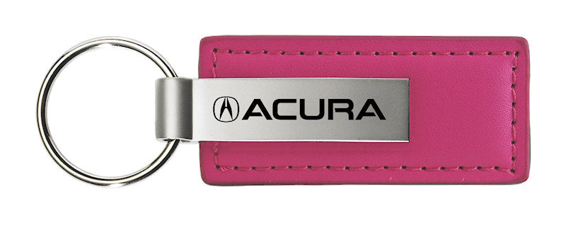 Acura Leather Keychain (Pink)