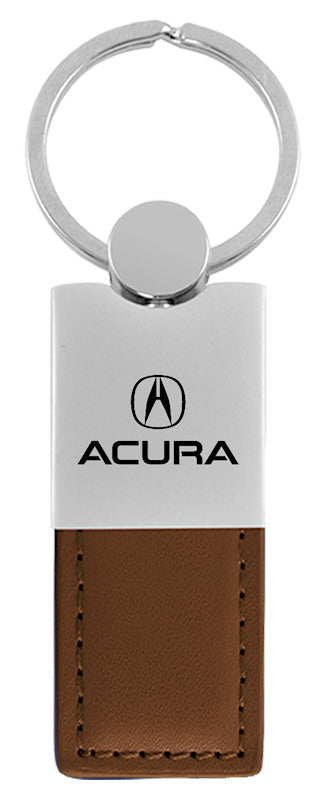 Acura Leather Key Ring (Brown)