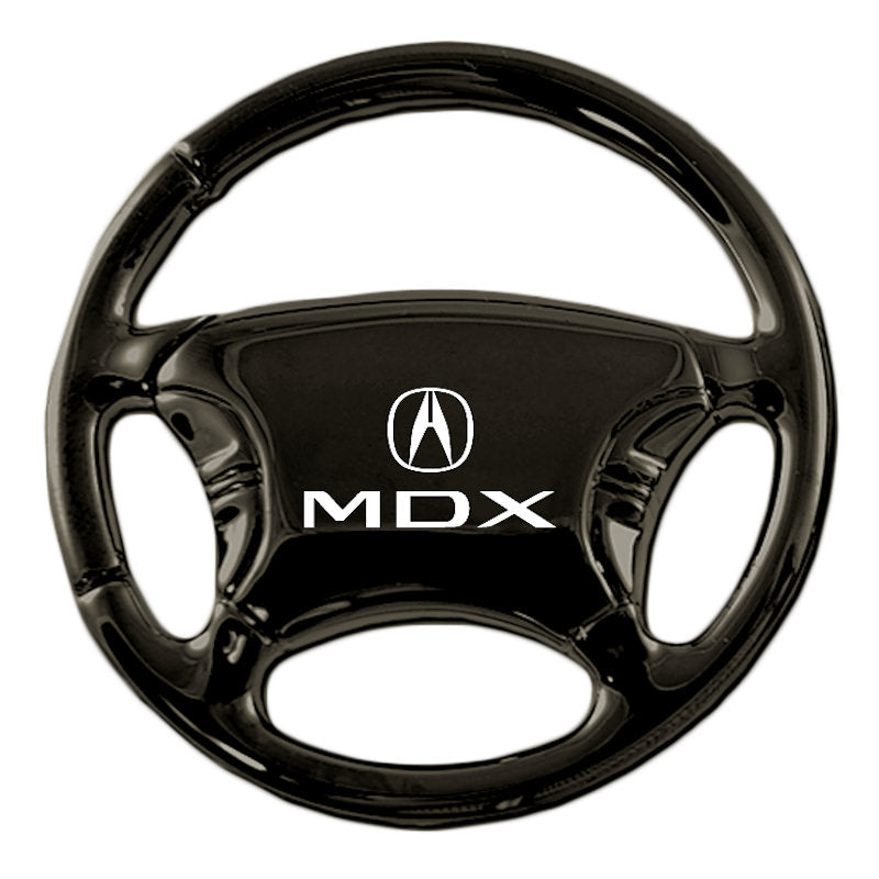 Acura MDX Steering Wheel Key Ring (Black)