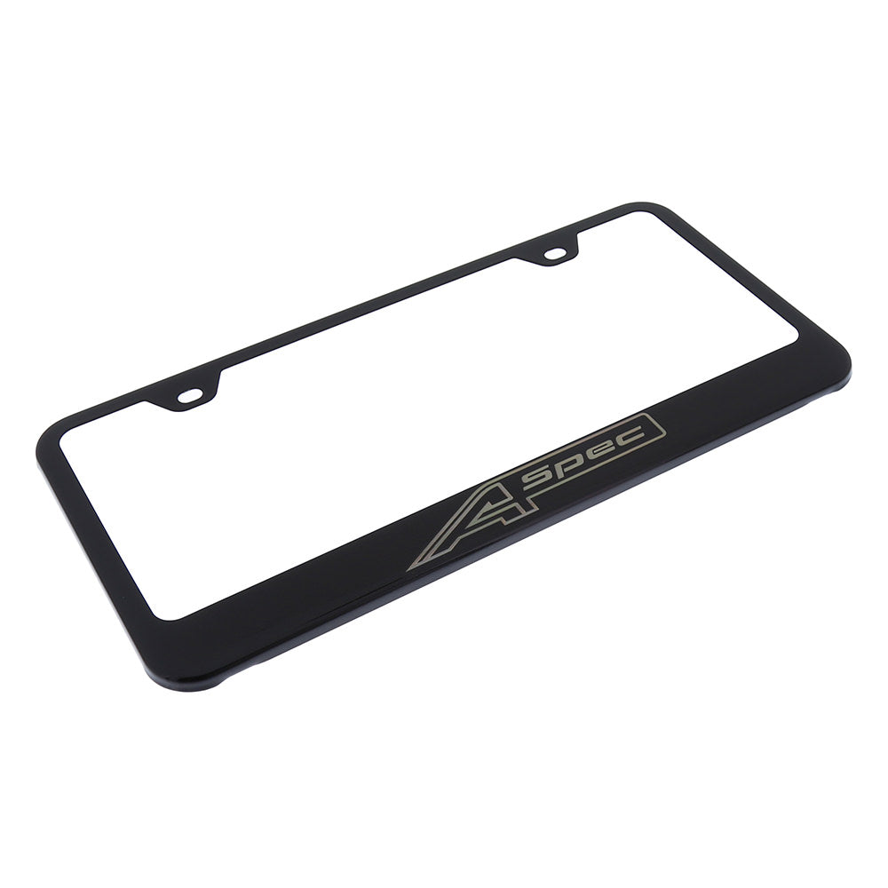 Acura A-Spec License Plate Frame (Black)