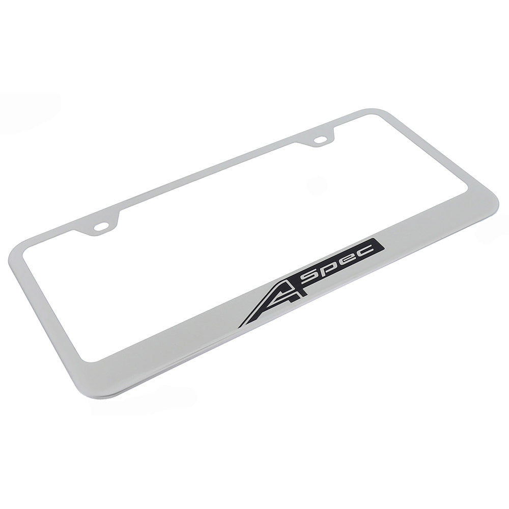 Acura A-Spec License Plate Frame (Chrome)